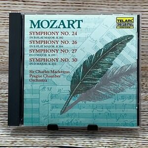 Mozart - Symphonies No.‎ 24, 26, 27, 30 Sir Charles Mackerras [1989 CD]